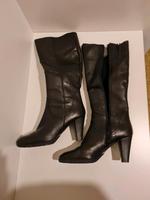 Damen Lederstiefel, Stiefel von TAMARIS Größe 40 in Schwarz Baden-Württemberg - Weil am Rhein Vorschau