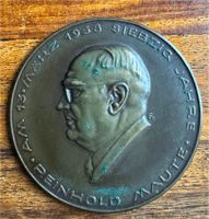 Reinhold Maute - Gedenkmünze aus Bronze - Hechingen/Gammertingen Hamburg-Mitte - Hamburg St. Pauli Vorschau