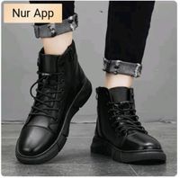 Italienische Stiefel Leder Schwarz ⭐Neu⭐Unisex Boots Damen Herren Friedrichshain-Kreuzberg - Kreuzberg Vorschau