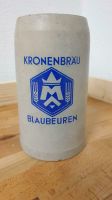 Alter Bierkrug 1L Kronenbräu Blaubeuren Baden-Württemberg - Wernau Vorschau