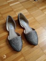 Steve Madden Ballerinas Leder Silber Strass Gr.37 Stuttgart - Stuttgart-Süd Vorschau