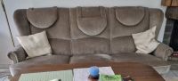 Bequeme Couch, Sofa mit verstellbaren Nackenkissen, Stoffbezug Nordrhein-Westfalen - Bergisch Gladbach Vorschau
