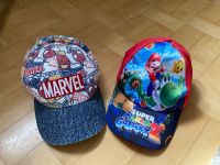 Marvel Spidey und Super Mario Basecap Gr. 52/54 Sachsen-Anhalt - Schkopau Vorschau