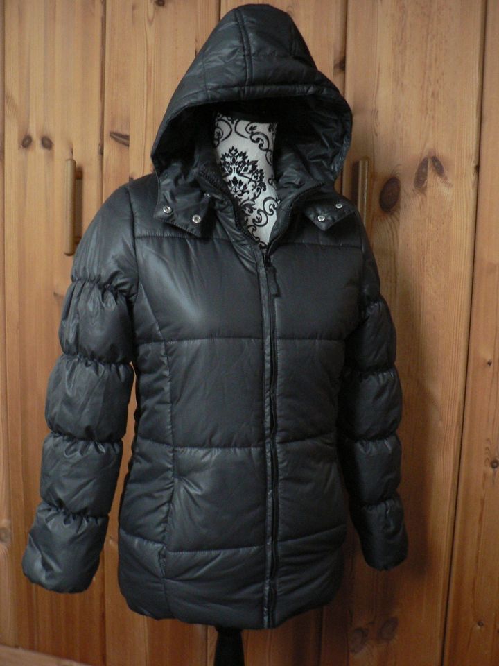 Neu ESPRIT Gr. 164 warme Winter-Jacke Pufferjacke mit Kapuze in Marburg