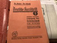 2 Hefte Deutsche Kurzschrift, Lehrbücher, Ausgabe 1939 Bayern - Grafling Vorschau