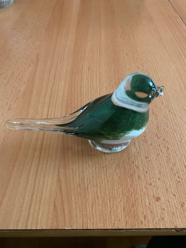 Bleikristall Glas Vogel von Peter Kaspar in Dortmund