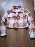 Flauschige Jacke kurz Gr. S kariert von Shein, Karo Jacke Thüringen - Schleiz Vorschau