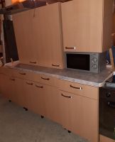 Einbauküche in Bucheoptik mit Geräten Nordrhein-Westfalen - Solingen Vorschau