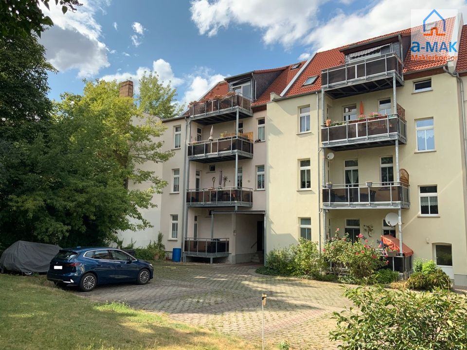 Eigentumswohnung in Köthen mit Balkon, Kelleranteil und Stellplatz zu verkaufen in Köthen (Anhalt)