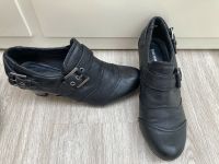 Schuhe - Stiefelette - schwarz - Größe 38 Hessen - Münster Vorschau