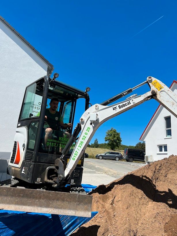 Minibaggerarbeiten, Minibagger, Baggerarbeiten Erdarbeiten in Mücke