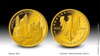 100 Euro in Gold, Dom zu Speyer A VB Leipzig - Möckern Vorschau