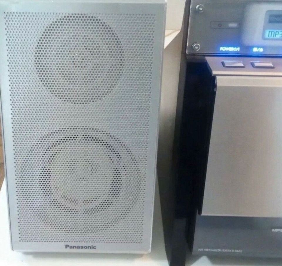 Panasonic mp3 CD AM FM Stereo Radio Musik Anlage Fernbedienung in Düsseldorf