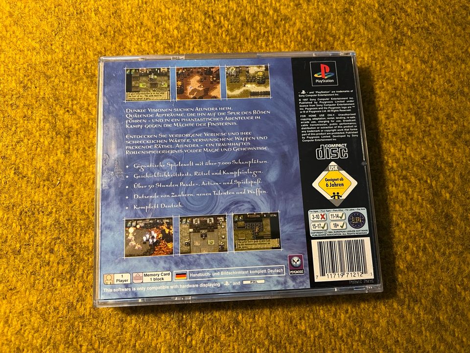 ALUNDRA PlayStation Spiel Game (OVP) PS1 in Berlin