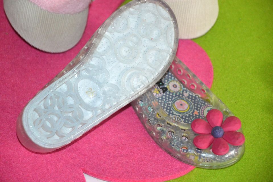 Orchestra Badeschuhe 3D-Blüte Sandalen Schuhe Ballerinas 26 w.Neu in Heppenheim (Bergstraße)