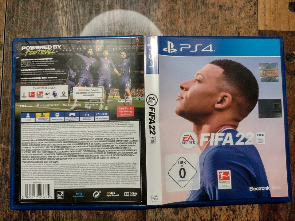 FIFA 22 For Playstation in Fischach