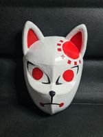 Anime Demon Slayer Tanjiro Maske  Handarbeit Berlin - Marzahn Vorschau