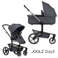 Joolz Day 5 - 2in1 Kinderwagen-Set - Stone Grey - inkl. Babywanne + Sportsitz + XXL-Zubehörpaket - NEU Hessen - Fulda Vorschau