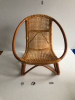 Rattan Schaukelstuhl für Puppe 25cm Hessen - Steinbach Vorschau