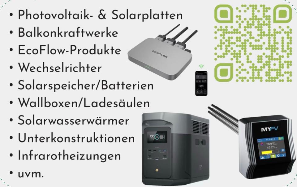 Solarhandel Erzgebirge | Photovoltaik | Wechselrichter | Speicher in Marienberg
