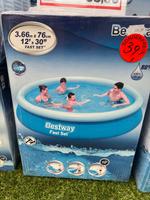 Räumungsverkauft wegen Geschäftsaufgabe Bestway Pool Mega Sonderpreis bisher 89,99 jetzt bei uns 39.- Fast-Set, LAGERRÄUMUNG 57273, Größe: Ø 366 x 76 cm NEUWARE verpackt Aufstellpool leicht aufzubauen Nordrhein-Westfalen - Kempen Vorschau