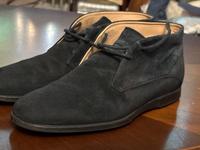 Tod’s Chukka Boots Stiefeletten marineblau schwarz 44 Wildleder München - Moosach Vorschau