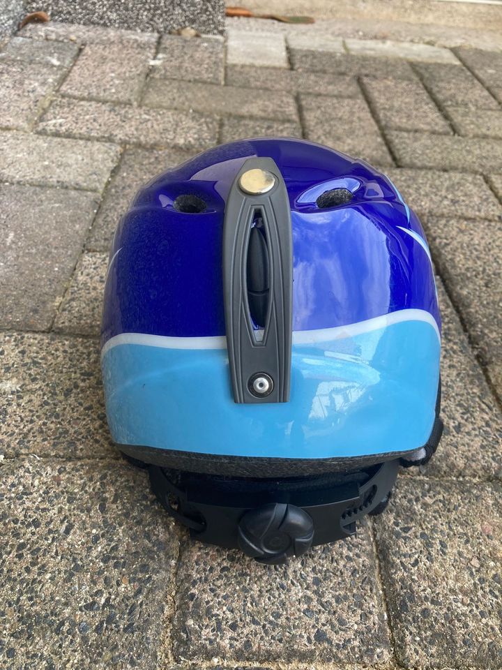 blauer Skihelm für Kinder, 52-54 cm in Sontra