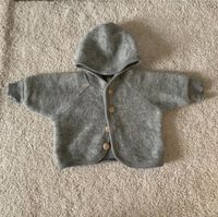 Engel Baby Jacke aus Schurwolle, Fleece, 50/56 Hellgrau melange Kr. München - Ismaning Vorschau