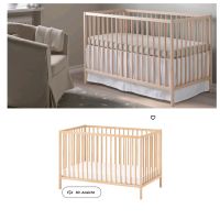 Ikea SNIGLAR Babybett, Buche, 60x120 cm Nordrhein-Westfalen - Lemgo Vorschau