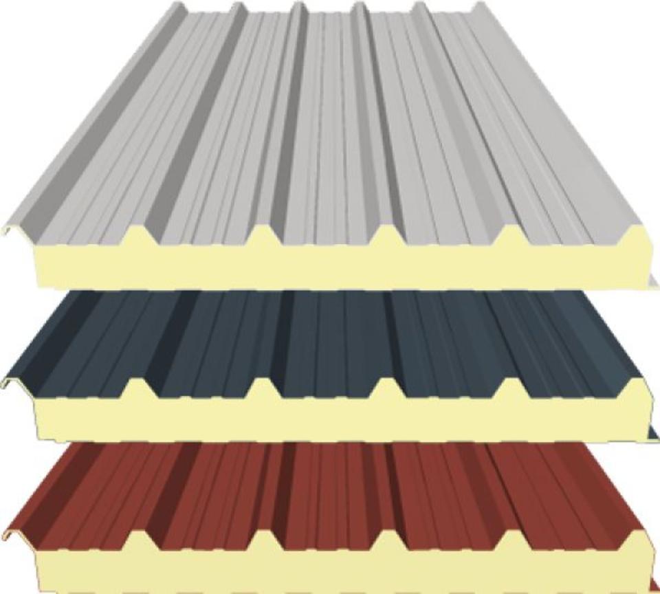Sandwichpaneele//Sandwichplatten//Neu! Dachpaneele &Wand /Rockpan in Penzing