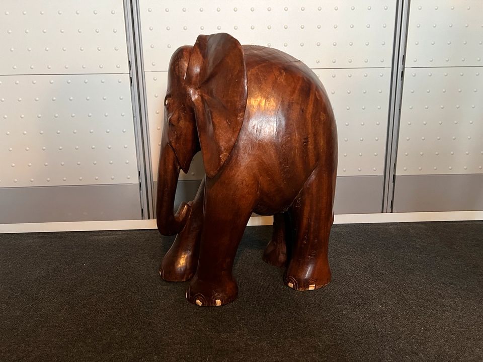 Großer Elefant 50er 60er Jahre Teak Mid Century 29 Kilo in Bremerhaven