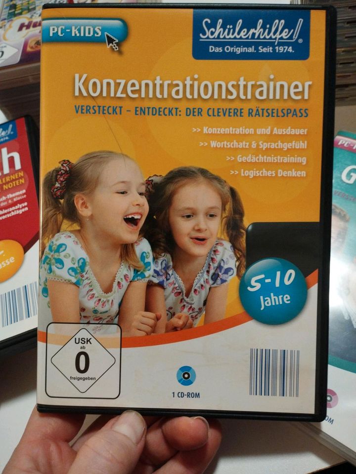 Schülerhilfe cd-rom Engl. 4. Kl. Konzentrationstrainer kinder in Duisburg