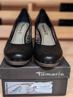 Schwarze Leder-Pumps von Tamaris, Gr. 42 Bayern - Röllbach Vorschau