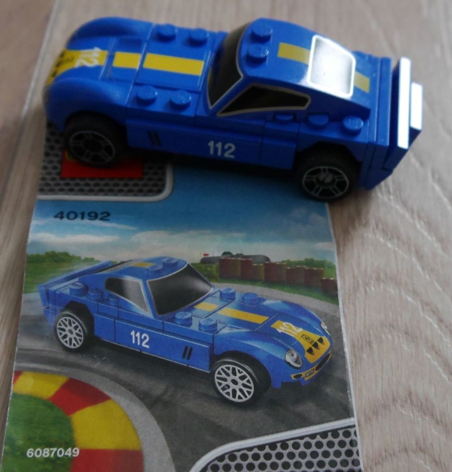 Lego Miniauto, Ferrari 250 GTO blau in Königsee