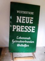 Original Emailleschild XXL (Westdeutsche Neue Presse) Bielefeld - Brackwede Vorschau