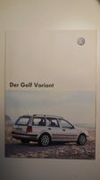 VW Golf IV Variant Prospekt mit Preisliste Niedersachsen - Haren (Ems) Vorschau