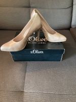 S. Oliver Pumps High Heels metallic beige Champagner Gr. 40 OVP Leipzig - Engelsdorf Vorschau