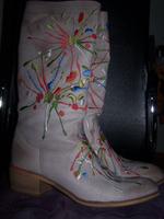 Damenschuhe Sommerstiefel Gr. 39 Schuhe Italien Stiefel Bayern - Waldkraiburg Vorschau
