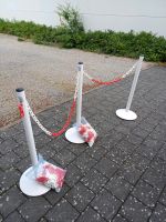 Absperrungen mit stabilen Metallfüßen mind. 10 m Baden-Württemberg - Schwaikheim Vorschau