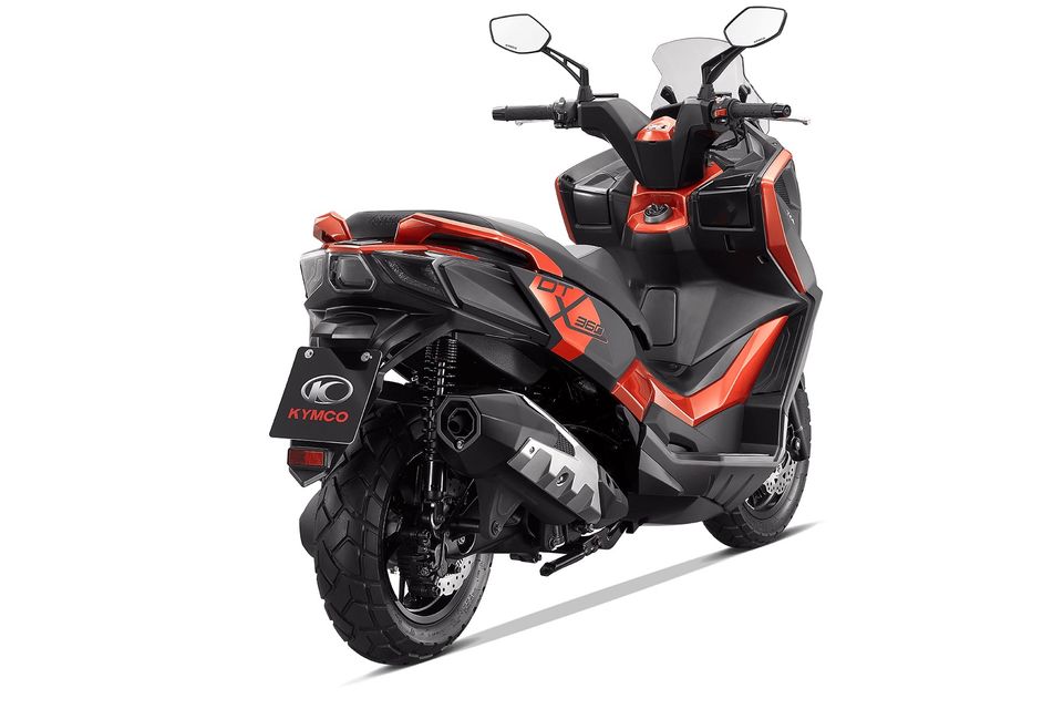 Kymco DT X 350i ABS schwarz/orange in Dachau