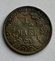 Münze Deutsches Reich, 1/2 Mark Kreis Ostholstein - Bad Schwartau Vorschau