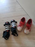 Fussballschuhe Nike Gr 28 Klett + Schienbeinschoner Gr S Adidas Hessen - Langenselbold Vorschau