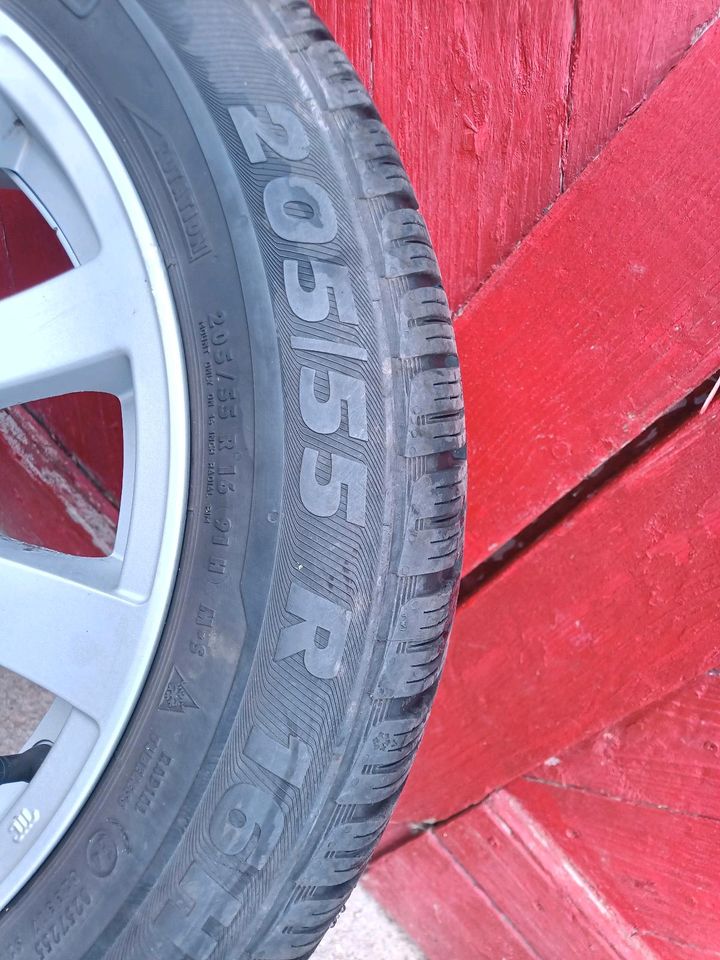 Winterräder VW 205/55R16, 5x112 in Jahnsdorf