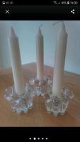 3 Glas- Kerzenständer für Tafelkerzen Nordrhein-Westfalen - Datteln Vorschau