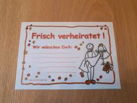 26 x Luftballon Postkarte Hochzeit in zwei verschiedenen Designs Baden-Württemberg - Neuhausen Vorschau