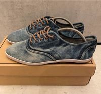 Jack & Jones Jeans Sneaker 43 hellblau used Look weiß Schuhe boho Saarland - Saarlouis Vorschau