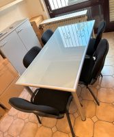 Tisch / Konferenztisch / Bürotisch  mit 5 Stühlen Baden-Württemberg - Böblingen Vorschau