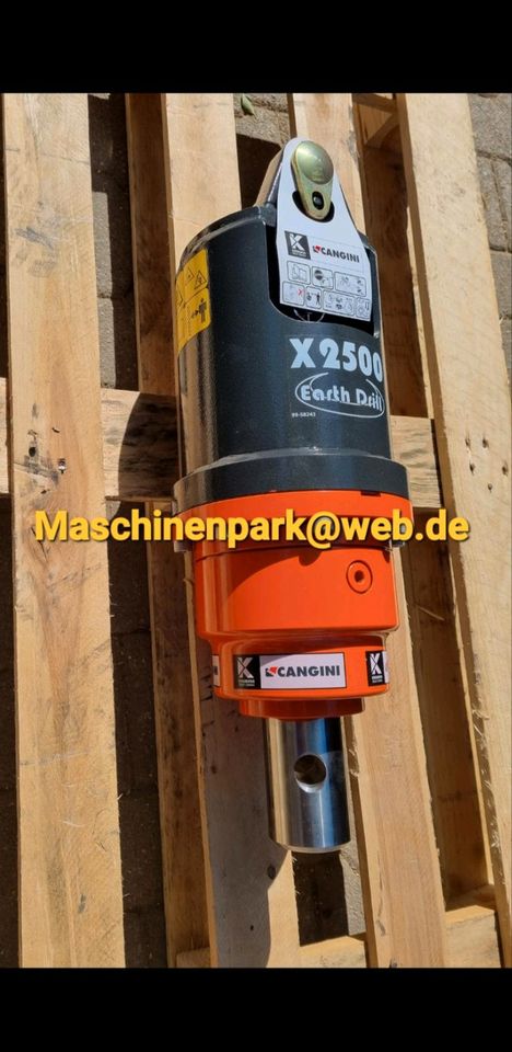 ✅️ ATC X250 Bohrkopf / Cangini-Kinshofer / Erdbohrer / Spalter in Langenneufnach
