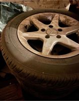 4x Mercedes Alufelge mit Dunlop Reifen 205/60R15 (124ger MB) Friedrichshain-Kreuzberg - Friedrichshain Vorschau