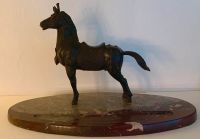 Pferdeskulptur, Bronze, Kavallerie Pferd 1900. Schreibtischobjekt Nordrhein-Westfalen - Krefeld Vorschau